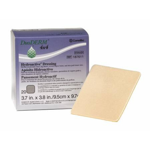 MON190565EA - Convatec - Hydrocolloid Dressing DuoDERM CGF 8 X 12 Inch Rectangle