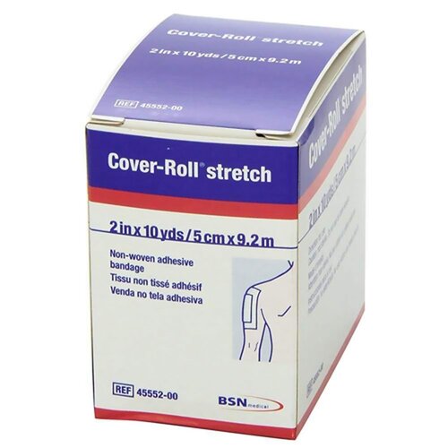 MON191703CS - BSN Medical - BSN Medical Compression Bandage Cover-Roll Stretch Polyester 2" x 10 Yard NonSterile, 12 EA/CS