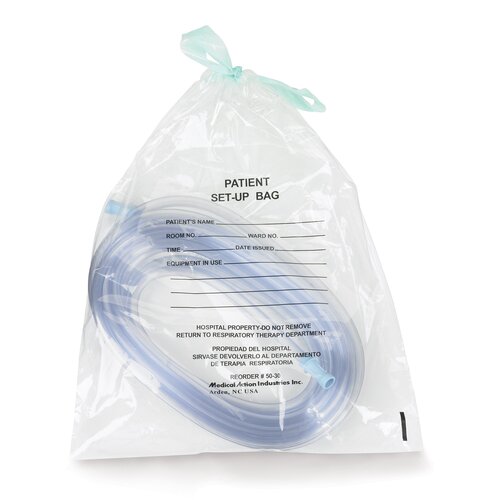 MON192888EA - McKesson - McKesson PULL-TITE™ Respiratory Set-Up Bag, 1/EA