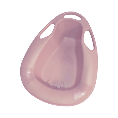 MON198960CS - Medegen Medical Products LLC - Medegen Medical Products LLC Stackable Bedpan Medegen Dusty Rose 2 Quart, 50 EA/CS