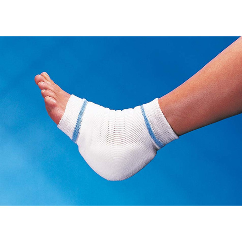MON200093CS - Derma Sciences - Derma Sciences Heel / Elbow Protector Sleeve Medium / Large White, 2 EA/PR, 12PR/CS