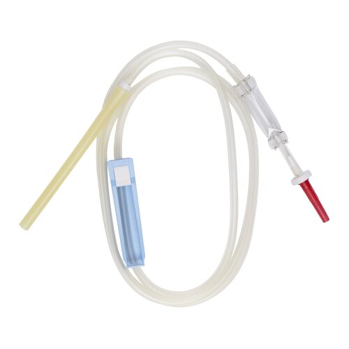 MON200393CS - Baxter - Baxter Cysto-Bladder Irrigation Set 81" 1 Lead Plastic, 48 EA/CS
