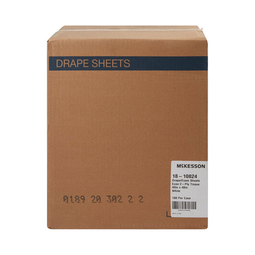MON201055CS - McKesson - General Purpose Drape Physical Exam Drape 40 X 48 Inch NonSterile, 100EA/CS