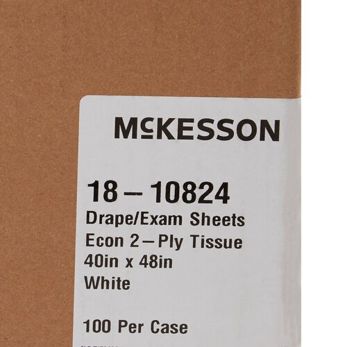 MON201055CS - McKesson - General Purpose Drape Physical Exam Drape 40 X 48 Inch NonSterile, 100EA/CS