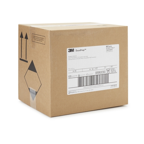 MON202719CS - 3M - 3M DuraPrep&trade; Sponge Tip Plastic Shaft Sterile Impregnated Swabstick, 50 EA/CS