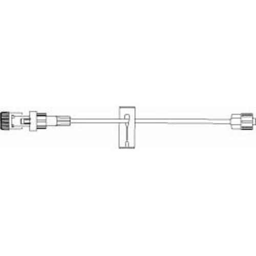MON207391CS - B. Braun - Extension Set Safsite 7.5&quot; Tubing 1 Port 0.52 mL Priming Volume DEHP-Free, 100 EA/CS