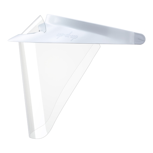 MON211529EA - OP D-OP Inc. - OP D-OP Inc. Face Shield Kit ABS Medium Full Length Ventilated Reusable NonSterile, 1/EA