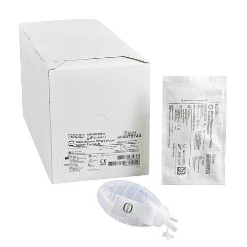 MON213641CS - Bard Medical - Bard Medical Bulb Evacuator Drainage 100 mL, 20 EA/CS
