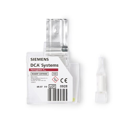 MON213834KT - Siemens - Reagent Test Kit DCA&reg; Systems HbA1C Whole Blood Sample CLIA Waived 10 Tests