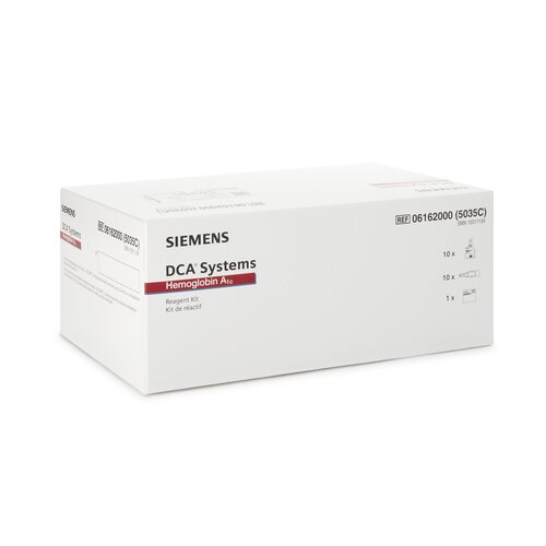 MON213834KT - Siemens - Reagent Test Kit DCA&reg; Systems HbA1C Whole Blood Sample CLIA Waived 10 Tests