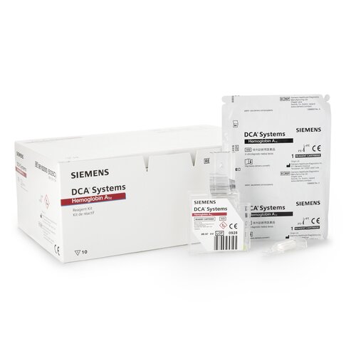 MON213834KT - Siemens - Reagent Test Kit DCA&reg; Systems HbA1C Whole Blood Sample CLIA Waived 10 Tests