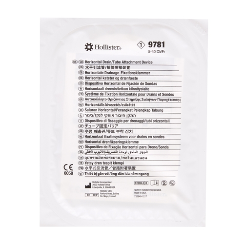 MON224187BX - Hollister - Drain Tube Attachment Device, 5 EA/BX