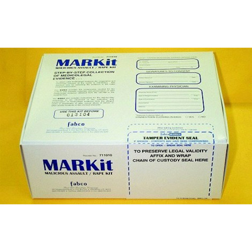 MON230886CS - First Aid - Rape Evidence Kit MARKit 4 Kits Test Tube, 4/CS