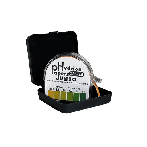 MON245200EA - Fisher Scientific - pH Paper in Dispenser Hydrion 3.0 to 5.5, 1 Each