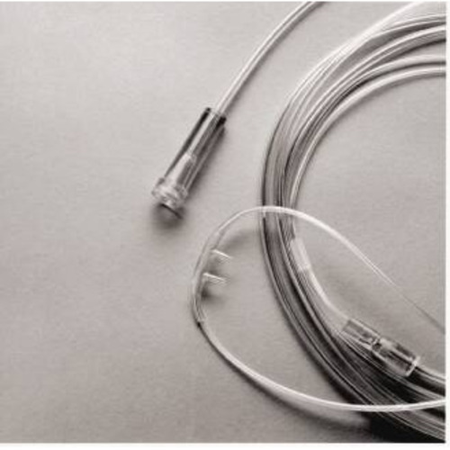 MON262287EA - Salter Labs - Salter Labs Nasal Cannula Continuous Flow Salter-Style Infant Curved, Tapered
