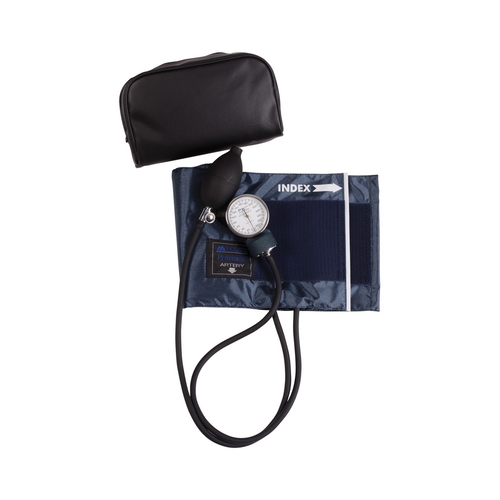 MON268593EA - Mabis Healthcare - Aneroid Sphygmomanometer Precision 2-Tube Large Adult Arm
