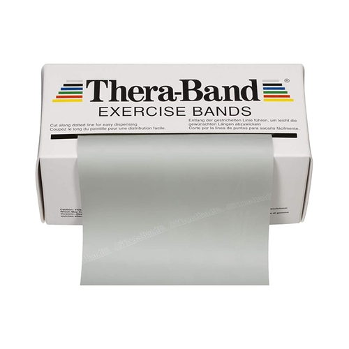 TheraBand Exercise Resistance Band TheraBand Silver 6 Inch X 6