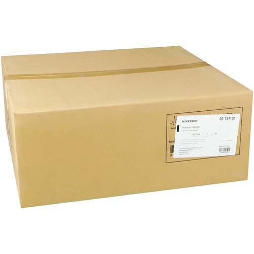 MON284506EA - McKesson - Hamper Stand, Soiled Linen, Rectangular Opening, 30 to 33 gal. Capacity, Foot Pedal, Self-Closing Lid