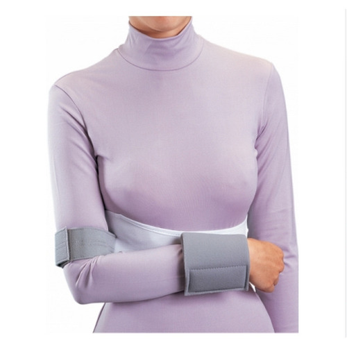 MON284872EA - DJO - Shoulder Immobilizer Small, 32 - 36 Inch L Nylon / Elastic / Foam Waist Band / Hook and Loop Closure Left or Right Arm