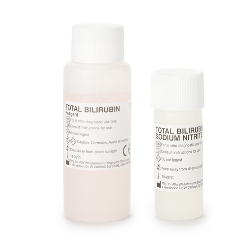 MON293596KT - Alfa Wassermann - Reagent ACE Hepatic / General Chemistry Total Bilirubin 300 Tests 3 X 30 mL, 1/KT