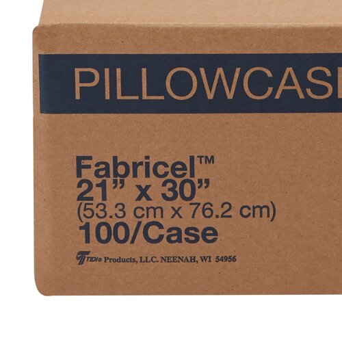 MON297228CS - McKesson - Pillowcase Standard White Disposable, 100/CS