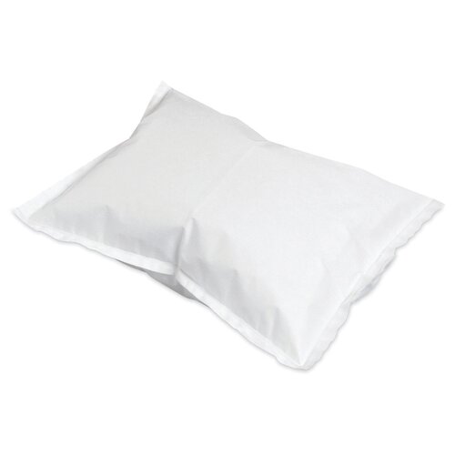 MON297228CS - McKesson - Pillowcase Standard White Disposable, 100/CS