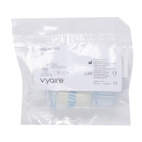 MON299067CS - Vyaire Medical - Vyaire Medical Hygroscopic Condenser Humidifier (HCH) 150 - 1500 mL, 50 EA/CS