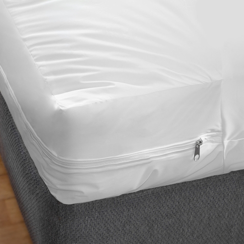 MON301041EA - Mabis Healthcare - Pillow Protector White Reusable, 1/EA