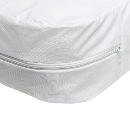 MON301041EA - Mabis Healthcare - Pillow Protector White Reusable, 1/EA