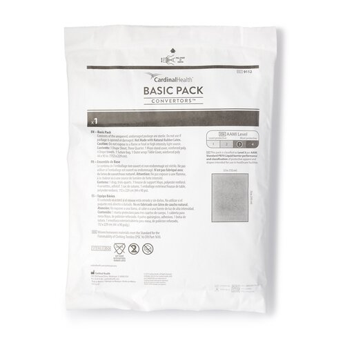 MON302136CS - Cardinal Health - Cardinal Health General Purpose Drape Pack Convertors Tiburon, 10/CS