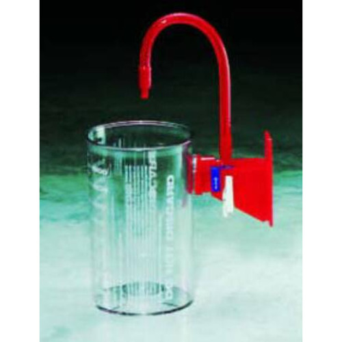 MON302348CS - Cardinal Health - Suction Canister Medi-Vac&reg; CRD&trade; 1500 mL Built-In On / Off Valve, 1/CS