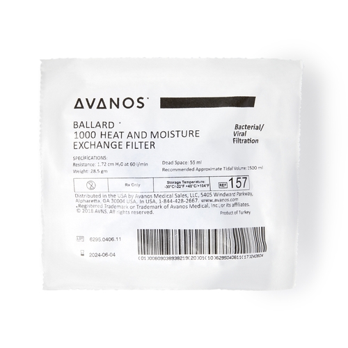 MON313042CS - Avanos Medical Sales - Avanos Medical Sales HME with Gas Sampling Port Trach Care&reg;, 25 EA/CS