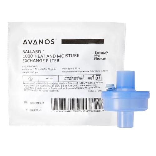 MON313042CS - Avanos Medical Sales - Avanos Medical Sales HME with Gas Sampling Port Trach Care&reg;, 25 EA/CS
