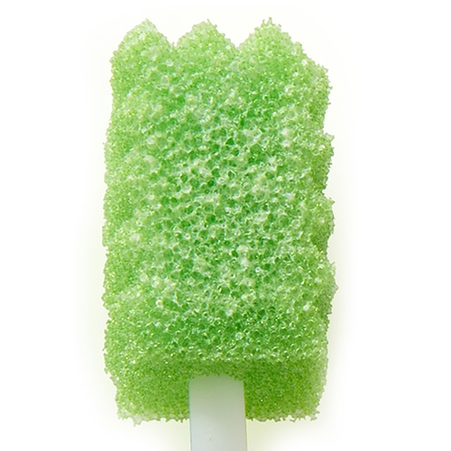 MON318095EA - Sage Products - Sage Products Oral Swabstick Toothette Plus Foam Tip Untreated, 1/EA