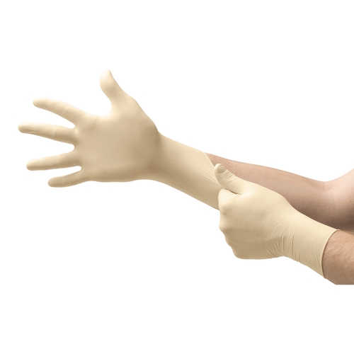 MON321826CS - Microflex Medical - Exam Glove Evolution One Small NonSterile Latex Standard Cuff Length Fully Textured White Not Rated, 1000/CS