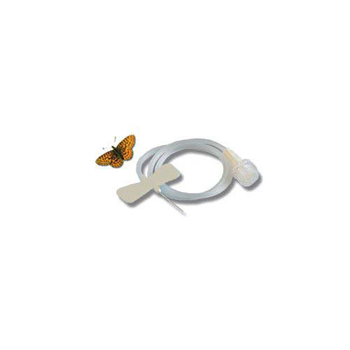 MON323574CS - AirTite Products - AirTite Products Scalp Vein Infusion Set SecureTouch&trade; 19 Gauge 3/4 Inch 12 Inch Tubing Without Port, 500/CS