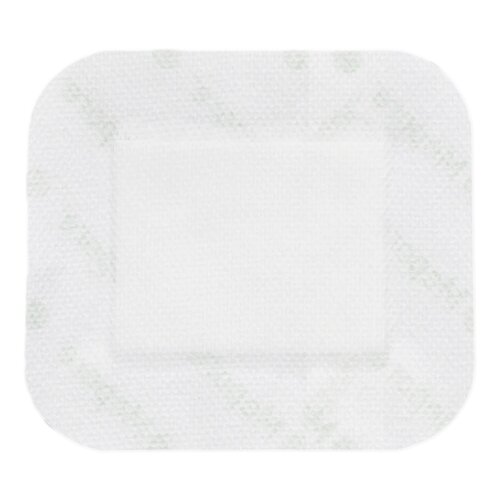 MON324384CS - Molnlycke Healthcare - Molnlycke Healthcare Adhesive Dressing Mepore 3.6" x 4" Viscose Nonwoven Coated with a Polymer Layer Square White Sterile, 400 EA/CS