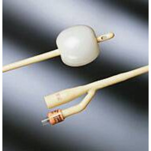 MON325709CS - Bard Medical - Foley Catheter The Bardex I.C. 2-Way Standard Tip 30 cc Balloon 14 Fr. Silver Alloy Coated Latex, 12EA/CS