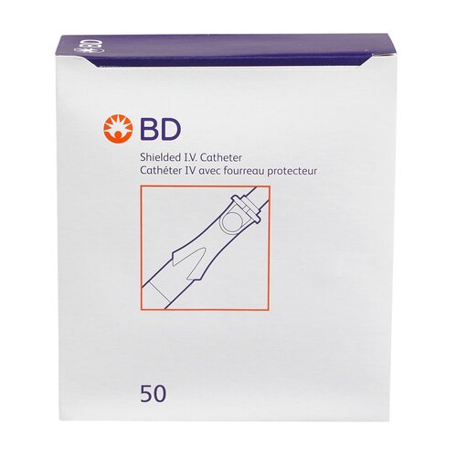 MON330004CS - BD - BD Peripheral IV Catheter Insyte-N&reg; 18 Gauge 1.16" Retracting Needle, 50 EA/BX, 4BX/CS
