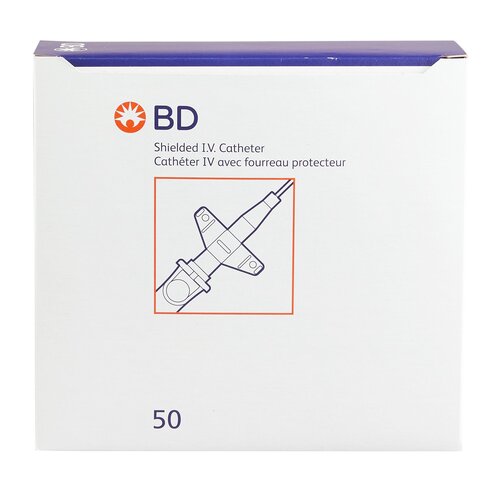 MON345966EA - BD - BD Peripheral IV Catheter Insyte&reg; Autoguard&reg; 22 Gauge 1" Retracting Needle