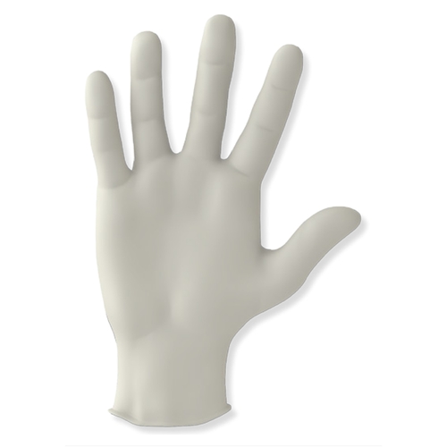 MON349006CS - Ventyv - Ventyv Exam Glove Polymed Large NonSterile Latex Standard Cuff Length Fully Textured Ivory Not Chemo Approved, 1000 EA/CS