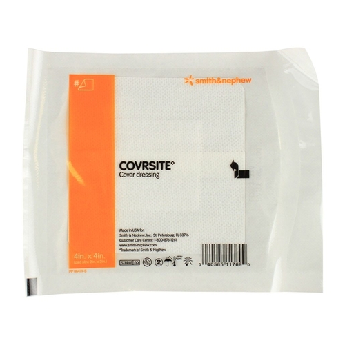 MON350590EA - Smith & Nephew - Smith & Nephew Composite Dressing Covrsite 4 X 4 Inch NonSterile