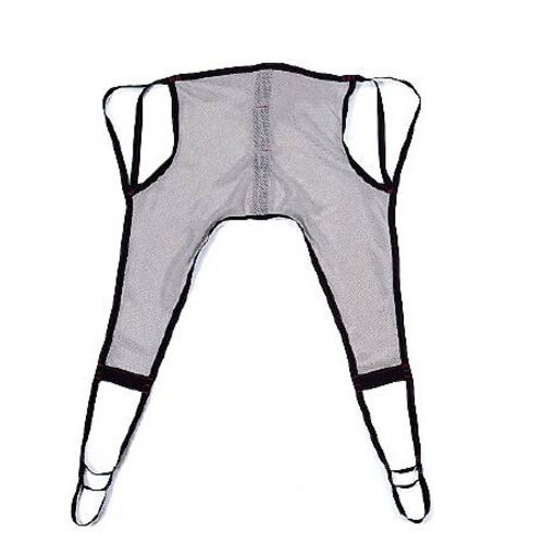 MON350703EA - Joerns Healthcare - Seat Sling Hoyer&reg; 4-Point Without Head Support Chainless X-Large 600 lbs