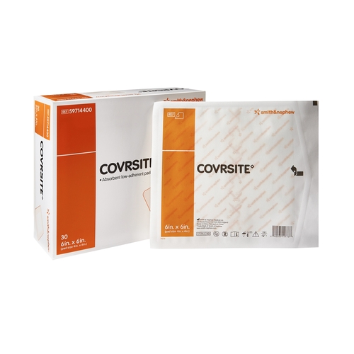 MON352378EA - Smith & Nephew - Smith & Nephew Composite Dressing Covrsite 6 X 6 Inch NonSterile