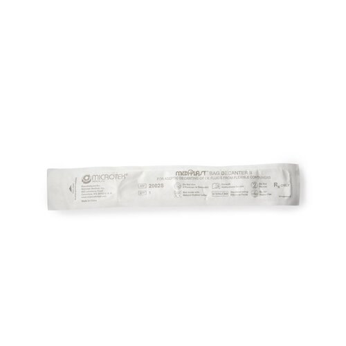 MON356309CS - Microtek Medical - Microtek Medical Bag Decanter MediPlast, 50/CS