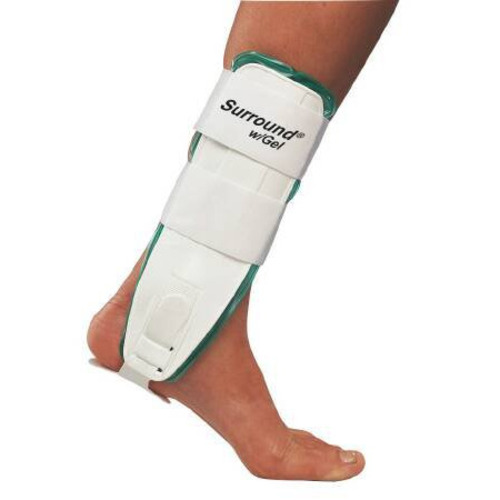 MON362646EA - DJO - Gel Ankle Support Surround&reg; Medium Hook and Loop Closure Left or Right Ankle
