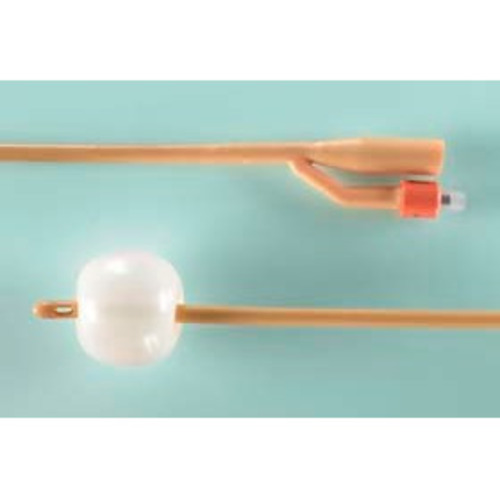 MON362745CS - Bard Medical - Foley Catheter Bardex I.C. 2-Way Standard Tip 5 cc Balloon 22 Fr. Red Rubber, 12/CS
