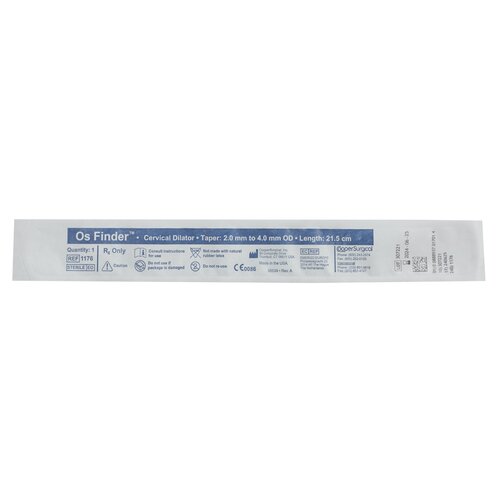 MON363224EA - Cooper Surgical - Cooper Surgical Cervical Dilator Os Finder&trade; 21.5 cm Length Teflon-Like Sterile