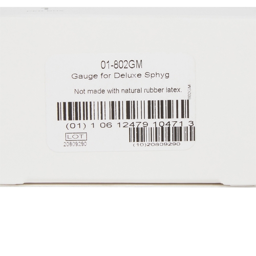 MON363782EA - McKesson - Blood Pressure Gauge Brand For use with Deluxe Aneroid Sphygmomanometers (01-720 Series), 1/EA