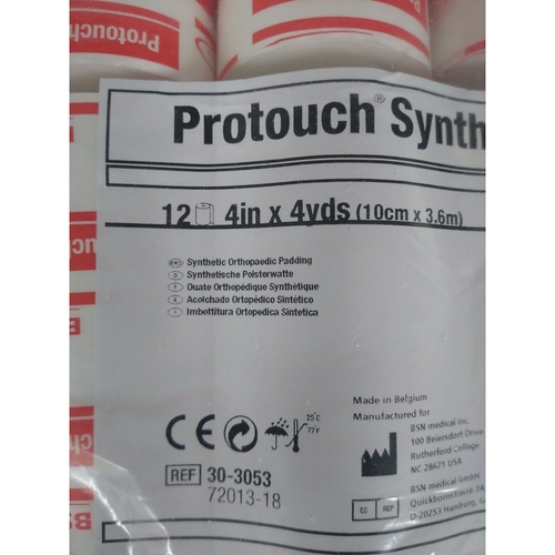 MON364112EA - BSN Medical - BSN Medical Cast Padding Undercast Protouch Synthetic 4 Inch X 4 Yard Synthetic NonSterile